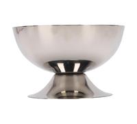 HEEPDD Tasse à Dessert sur Pieds, en Acier Inoxydable avec Base Stable pour Crème Glacée, 3,0 Po de Hauteur, Idéale pour les Fêtes à la Maison