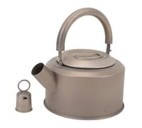 HEEPDD Téapottes 1.2L Camping Kettle, Portable Camp Ta Pot pour le Camping Théière de Camp de de pour Cuisinière en Plein Air