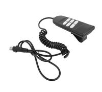 HEEPDD Télécommande de Chaise de Levage, Matériau ABS, combiné à 6 Bouts avec Fil de Ressort de 1,1 M pour Chaises de Levage électriques et Fauteuils Inclinables électriques