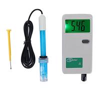 HEEPDD Testeur de PH Portable, Compteur de qualité de L'eau avec Affichage rétro-éclairé pour le Laboratoire D'hydroponie D'aquarium, ± 0,1 Précision 0-14 PH Plage, 9,1 Oz de
