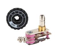 HEEPDD Thermostat Métallique Universel pour Fer à Vapeur, Remplacement de la Température Réglable pour Fer électrique 94A, Contrôle Précis de la Chaleur pour Divers Tissus, Conception de Voyage