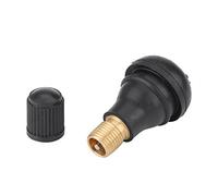 HEEPDD Tiges de Valve avec Noyaux Haute Température Longueur 36 Mm pour Équipement de Pelouse et de Jardin ATV Trous de Jante de 0,453 Pouce Tige de Valve de Pneu TR412 10 Pièces Bouton-Pression en