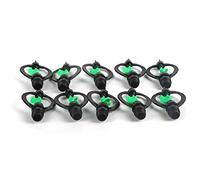 HEEPDD TIGHNEMENTS 10PCS BOOSSURS SPIR d'irrigation, G1 / 2in Bobines de Papillon à 360 Degrés Têtes de Gicleurs de Rotation Automatique à 360 Degrés pour l'irrigation Agricole Nan