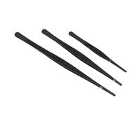 HEEPDD Tiptes d'alimentation des Reptiles Ensemble, Empêchez Les Pinces d'alimentation de Reptiles en Acier Inoxydable Glissantes, épaissies, Faciles à Nettoyer en Acier Inoxydable pour Les (Droit)