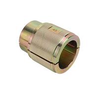 HEEPDD Tournevis de Joint de Fourche de Moto de 43 Mm, Outil en Acier au Carbone pour le Remplacement du Joint d'huile, Conception Fendue Professionnelle pour l'entretien et la Réparation des (45mm)