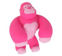 HEEPDD Toy de Mât de Chien en Latex, Chien Mousseux Mâtain Jouet Animal de Bain Jouet de Dentition pour Le Nettoyage des Dents avec des Formes d'animaux Mignons Mignons pour Soulager (Gorille)