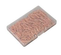 HEEPDD Trombones Fantaisie 150 Pièces Trombones Mignons, Conception en Forme de Coeur Métal galvanisé Brillant Forte Force de Serrage, pour Bureau, école, Maison, Organisation de Fichiers, Cahiers,