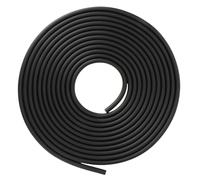 HEEPDD Tube de Poisson d'aquarium, Tube de Pompe à Air en Silicone Souple, Tuyau d'air Flexible de 5 M pour Aquariums 'Eau Douce et 'Eau Salée (Black)