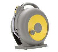 HEEPDD Tuyau d'arrosage Rétractable, Enrouleur Rétractable de 49 Pieds pour Arroser la Voiture, Laver les Animaux Domestiques