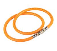 HEEPDD Tuyau de Lave-glace à Haute Pression, DN6 Clamp/Holder de Tube de Lave-glace à Haute Pression sur les Accessoires de Pulvérisateur de Moteur à à Connexion Rapide, Fournitures de Jardinage à