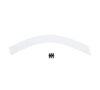 HEEPDD Tuyaux à Lait en Silicone 6 Pièces de Remplacement de Tuyaux de Tubes à Lait pour Machine à café, Ensemble d'accessoires de Tube en Silicone de 15 Pouces pour Machine à café, Ensemble