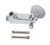 HEEPDD Valve à Pédale de Robinet, Interrupteur de Contrôle D'eau sans Contact pour Cuisine, Salle de Bain, Lavabo, Valve D'eau en Laiton à Pédale Unique pour Laboratoire Médical, évier