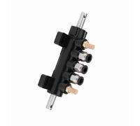 HEEPDD Valve de Contrôle d'air, Pédale en Métal et ABS pour Changeur de Pneus, Conception Compacte avec Diamètre de Tuyau de 8 Mm pour les Modèles de Changeur de Pneus (1)