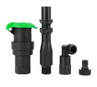 HEEPDD Vanne D'admission d'eau, Vanne D'irrigation Filetée en Cuivre à Connexion Rapide avec Joint de Mamelon pour Système D'arrosage Agricole de Jardin et (Jeu de 4 pièces 6 Points 25mm3/4 Fil