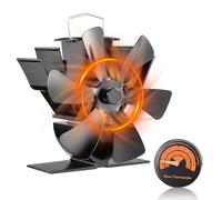 HEEPDD Ventilateur de Cheminée alimenté par la Chaleur Nan pour Utilisation en Cabine de Camping-car Nan