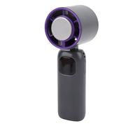 HEEPDD Ventilateur de Cou à Main, Ventilateur de Pliage Portable Rechargeable USB avec Refroidissement Semi-conducteur 199 Vitesses Flux D'air Réglable pour Dortoir de