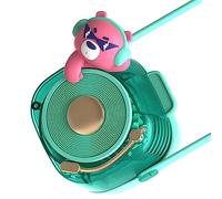 HEEPDD Ventilateur de Cou, Ventilateur de Cou avec 3 Vitesses pour l'équitation en Plein Air et le Sport, de sans Lame, Chargement USB, Appareils Ménagers Portables (BLUE)