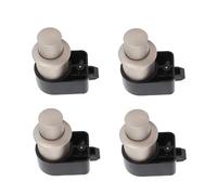 HEEPDD Verrouillage de l'armoire à Bouton-poussoir RV, Verrou en Alliage en Alliage en Zinc pour les Portes 18-24 Mm, pour les Yachts RVS et les Camping-cars (Couleur perle ni)