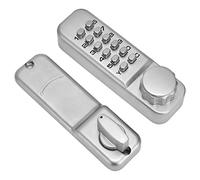 HEEPDD Verrouillage de Mot de Passe en Alliage en Zinc, Entrée sans clé 11 Chiffres Lock de Porte Combinaison de Porte Entièrement Mécanique Verrouillage du Mot de Passe pour le Bureau à Domicile Nan