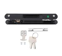 HEEPDD Verrouillage de Porte de Terrasse Coulissante, Capture de Crochet en Acier Inoxydable avec Accessoires en Alliage de Zinc pour Portes en Verre Mobile Windows Fournitures Ménage