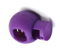 HEEPDD Verrouillage du Cordon de Ressort, Serrure en Plastique en Plastique à Aiguille à Tricot, Bouton d'artisanat à Coudre pour le Sac à Dos, Nan de Vêtements de Sport (PURPLE)