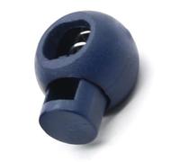 HEEPDD Verrouillage du Cordon de Ressort, Serrure en Plastique en Plastique à Aiguille à Tricot, Bouton d'artisanat à Coudre pour le Sac à Dos, Nan de Vêtements de Sport (bleu marine)