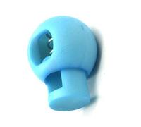 HEEPDD Verrouillage du Cordon de Ressort, Serrure en Plastique en Plastique à Aiguille à Tricot, Bouton d'artisanat à Coudre pour le Sac à Dos, Nan de Vêtements de Sport (bleu clair)