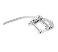 HEEPDD Vibrato de Guitare, Queue de Trémolo à Pont Réglable en Cuivre pour Guitares électriques, Pièces de Rechange de Bricolage, Convient aux de Jazz SG (SILVER)