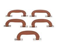 HEEPDD Vigne de Style Vintage 5pcs Design Ergonomique Idéal pour les Boîtes de Suppt de Valise (Rouge brunâtre)