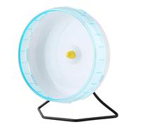 HEEPDD Wheels Silencieux, Roue de Hamster en Plastique à Course Silencieuse avec Support de sécurité, Idéal pour Les Hamsters et Les Petits Animaux de Compagnie