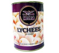 Heera - Litchi au sirop - lot de 2 boîtes de 567 g