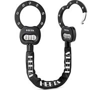 HEETA Antivol à combinaison pour scooter E - 8 mm - Haute sécurité - Antivol à chaîne - Accessoire de vélo - Pour scooter électrique, vélo électrique, moto