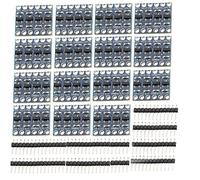 Heevhas 15 pièces 4 canaux Convertisseur de niveau logique convertisseur IIC I2C Convertisseur de niveau 4 canaux 3.3V à 5V Changeur de vitesse de module bidirectionnel Pour arduino