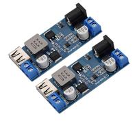 Heevhas 2PCS 24V/ 12V à 5V 5A Redresseur synchroneModule de puissance DC-DC XY-3606 Convertisseur d'alimentation USB Courant élevé Haute efficacité Avec puce d'identification de charge rapide