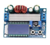 Heevhas Carte de convertisseur DC-DC Buck Boost Avec écran LCD 5.5-30V 12V à 0,5-30V 5V 24V Tension de courant constant réglable Régulateur de tension Module d'alimentation 3A 35W