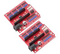 Heevhas Carte d'extension Bouclier prototype Carte d'extension E/S Module pour Nano v3.0 (2 pièces)