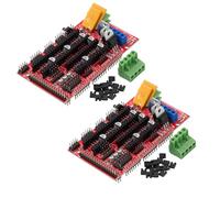 Heevhas Contrôleur d'imprimante 3D RAMPES 1.4 Mega Shield Pour Arduino Reprap Prusa Mendel (2 pièces)