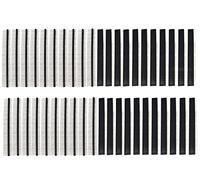 Heevhas Lot de 40 connecteurs mâles et femelles de 2,54 mm pour carte PCB mâle et femelle pour prototype Arduino