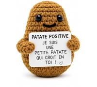 Heevyu Patate, Cadeau Original & Amusant, Decoration Maison, Idee Drole, Anniversaire Fete, Fille Garcon Femme Homme Frere Sœur Ami Enfant Ado, Surprise Collegue Bureau, Peluche Motivation