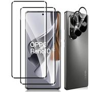 HeeYeal Verre Trempé + Caméra Arrière Protecteur pour OPPO Reno 10 5G/Reno 10 Pro 5G, [2+2 Pièces] 9H Dureté HD Transparent Film en Verre Trempé, Protection D'écran pour OPPO Reno 10 5G/Reno 10 Pro 5G