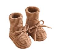 HEEZOU 1. Chaussettes thermiques pour bébé en mélange de polyester doux avec semelles antidérapantes pour jeux en intérieur et planchers en bois dur, b, Taille unique