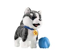 HEEZOU JoyPals Jouet en peluche interactif pour chien avec capteurs tactiles et trois modes de contrôle sonores et trois modes de contrôle pour animaux de compagnie réaliste pour les jeux éducatifs
