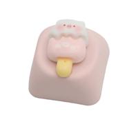 HEEZOU Keycaps Résine À Thème Cochon Personnalisable Keycap Clavier Mécanique avec des Touchés en Résine Ergonomique À L'épreuve avec Cochon