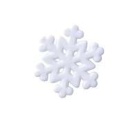 HEEZOU Ornement De Cristalloïde Neige À Revêtement Flou Réutilisable pour Le Haut Tople Tople