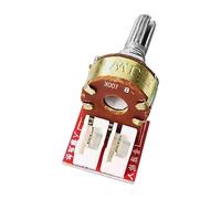 HEEZOU Potentiomètre double canal B10K/B50K/B100K pour projets auditifs et électroniques, installation facile