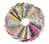 Hefddehy Lot de 60 pièces de 10 cm x 10 cm - En coton - Patchwork Buendel