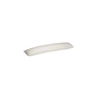 HEFEL Housse en jersey pour coussin latéral 35x160cm Champagne crème