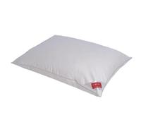Hefel Silver Down Standard (RDS) Oreiller adapté aux personnes allergiques, dureté douce (40 x 80 cm)