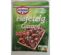 Hefeteig Garant - Garant de pâte levée - Pour délicieux gâteaux, pains et dessert maison pour des recettes gourmandes - Compatible avec oetker - 32g