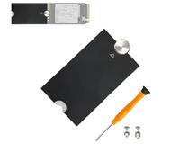 HEFIX M.2 2242 vers 2280 NVMe Adaptateur Extender, Kit de Relocation SSD | PCB passthrough, Gen3/Gen4 aucune perte. Le cuivre peut contenir un SSD. Steam Deck/Surface/Mini PC vers ordinateur de bureau